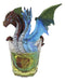 Drunken Spirit Cocktail Drink Gin And Tonic Dragon In Glass Shooter Figurine