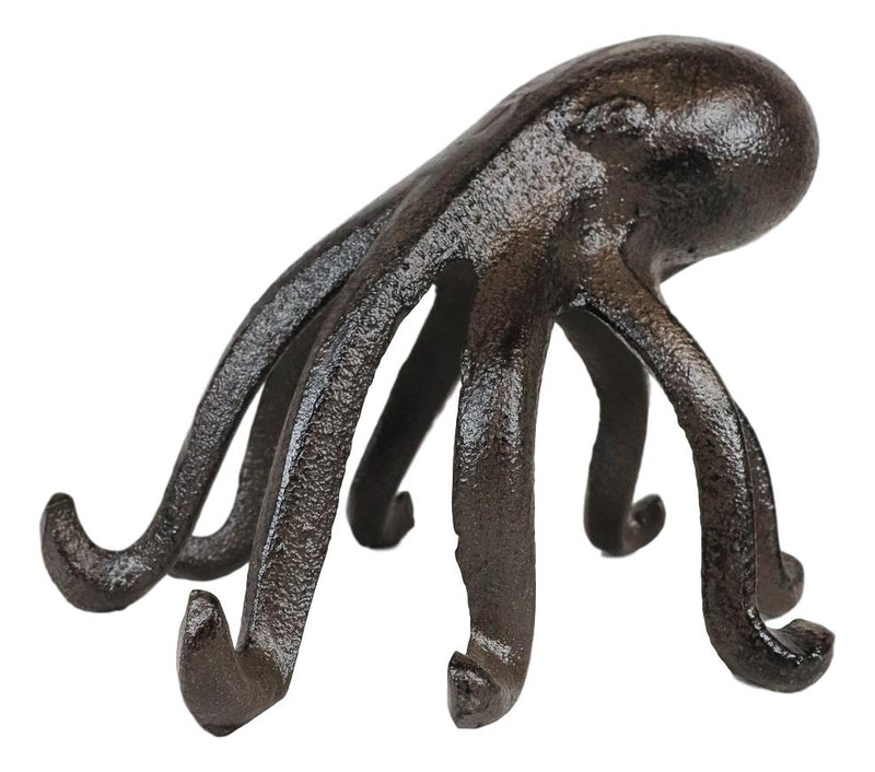 Cast Iron Nautical Giant Sea Octopus Kraken Decorative Paperweight Figurine