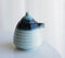 Pack of 12 Ocean Blue Ceramic Soy Ponzu Sauce Vinegar Or Oil Dispensers With Lid