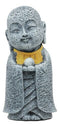 Ojizo Sama Jizo With Yellow Bib Statue Wellness And Healing Ksitigarbha Figurine