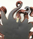 Ebros Steampunk Kraken Octopus Soldier Mask Decorative Wall Plaque 11.25" Tall