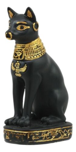 Egyptian God Protection Home Bastet Cat Dollhouse Miniature Statue Gods Of Egypt