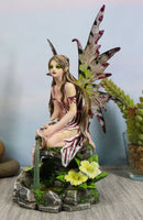 Mythical Goddess Moss Fairy With Elixir Of Youth By Sacred Lagoon Statue 8"Tall