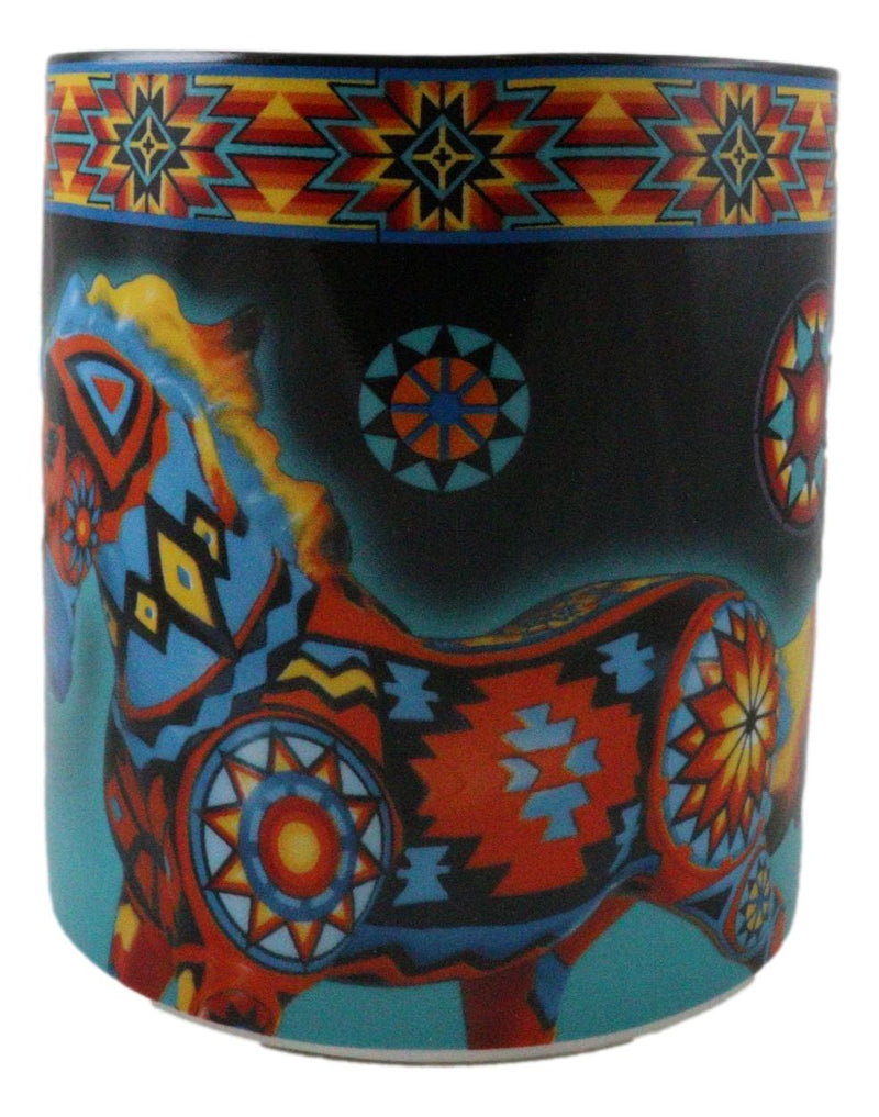 The Trail Of Painted Ponies Eye Dazzler Navajo Indian Horse Ceramic Mug Cup