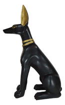 Ebros Large Egyptian Anubis Dog Statue 21.25"Tall God Of Afterlife And Mummification