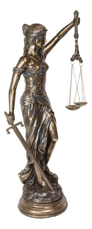 Ebros Greek Goddess Of Justice La Justica Dike Decorative Large Figurine 31"H