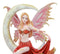 Ebros Large Celestial Crescent Ember Moon Fire Elemental Phoenix Fairy Statue