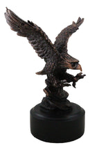 Wings of Glory King of The Skies Majestic Bald Eagle Swooping On Prey Figurine