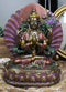 Small Buddha Bodhisattva Avalokiteshvara Guanyin in Prayer Meditation Figurine