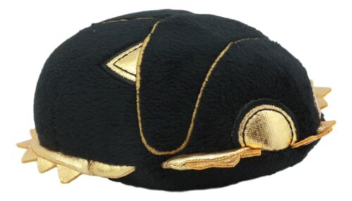 Ebros Black & Gold Egyptian God Atum Khepera Scarab Beetle Small Soft Plush Doll