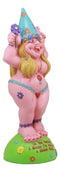 Ebros Summer Of Love Flower Child Hippie Lady Gnome Statue Peace Lovin Mrs Gnome