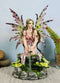 Mythical Goddess Moss Fairy With Elixir Of Youth By Sacred Lagoon Statue 8"Tall