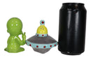 ET Roswell Alien With Flying Saucer Spaceship Magnetic Salt Pepper Shakers Set