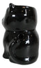 Wicca Witching Hour Feline Black Cat Kitten Essential Oil Warmer Candle Holder