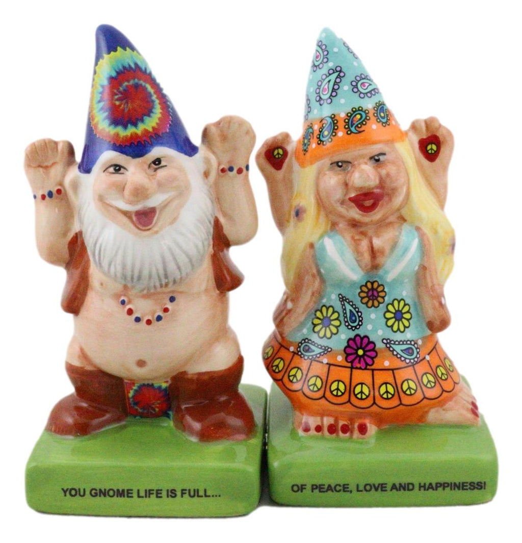 2/Set Mr. & Mrs. Santa Gnome Salt & Pepper Shakers – Primitive Renditions