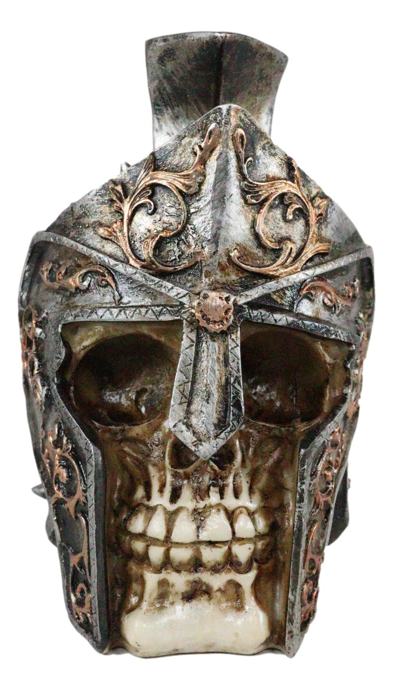 Roman General Maximus The Gladiator Helmet Centurion Warrior Skull Figurine