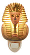 Ebros Ancient Egyptian Pharaoh King Tut Decorative LED Wall Plug In Night Light