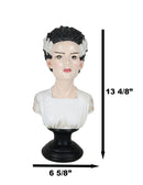 The Bride Of Frankenstein Bust Figurine With Red Bloodshot LED Light Up Eyes