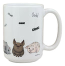 Ebros Novelty Oink! Animal Farm Whimsical Pig Ceramic Coffee Mug 15oz Porky Pigs