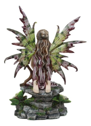 Mythical Goddess Moss Fairy With Elixir Of Youth By Sacred Lagoon Statue 8"Tall