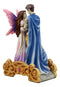 Heavenly Love Prince Charming And Yuletide Fairy Princess Figurine Fantasy Love