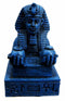 Ancient Egpytian Pharaoh Amenhotep III Sphinx Lion Body Decorative Figurine