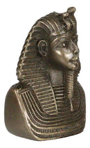 Ancient Egyptian Son Of Horus Pharaoh Mask Of King Tut Collectible Mini Figurine