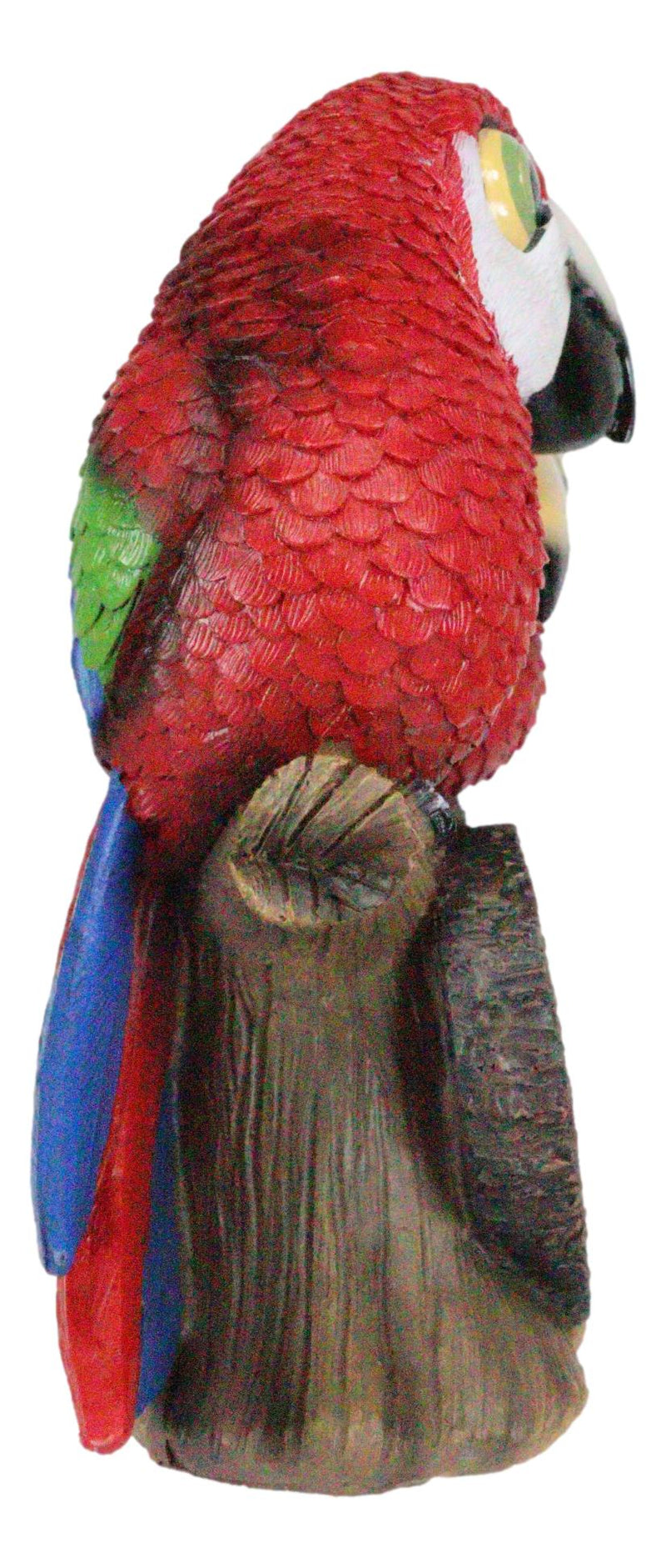 Ebros Tropical Rainforest Lovers Paradise Birds Scarlet Macaw Couple Statues