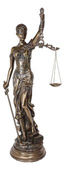 Ebros Greek Goddess Of Justice La Justica Dike Decorative Large Figurine 31"H