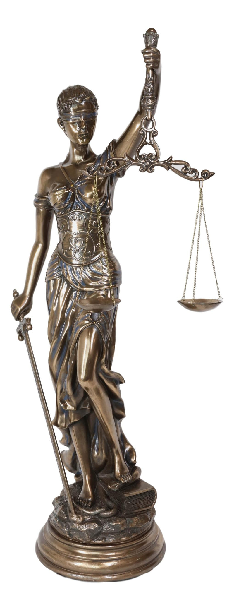 Ebros Greek Goddess Of Justice La Justica Dike Decorative Large Figurine 31"H