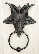 Goat of Mendes Samael Lilith Baphomet Inverted Pentagram Door Knocker