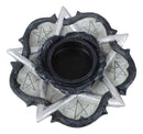 Alchemy Rose of Otralanus Gothic Pentagram Stars Tea Light Votive Candle Holder