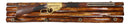 Rustic Western Country Shotgun With Ammo Bullet Hooks Wooden Wall Decor 34.5"L