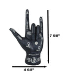 Psychic Fortune Teller Chirology Palmistry Hand Palm Astrology Symbols Figurine