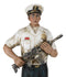 Patriotic US Military Modern Navy Sailor in Uniform Carrying A Rifle Figurine