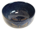 Pack Of 6 Japanese Midnight Blue Dragonfly Rice Soup Dessert Ceramic Bowls 18oz