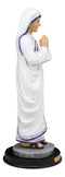 Roman Catholic Saint Mother Teresa of Calcutta Statue With Brass Name Plate 11"H