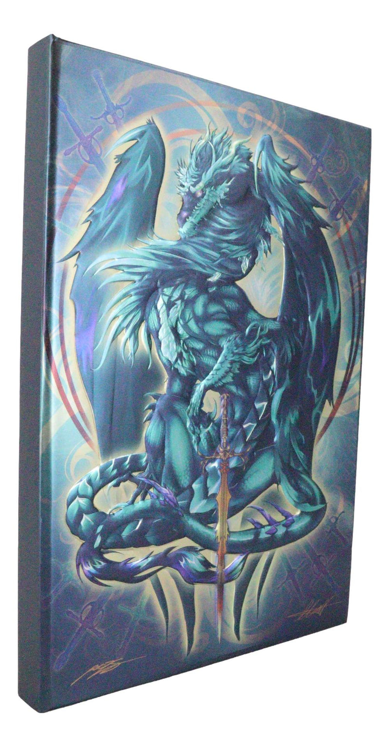 Dragons Lair Fantasy Terra Blade Earth Dragon Embossed Journal Diary Notebook