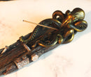 Ebros Gift Giant Octopus On Castaway Shipwreck Deck Stick Incense Burner Figurine 10.25" Long