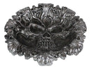 Baroque Tree Of Death Skull Dish Bowl Tray For Coins Keys Organizer Figurine