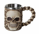 Ossuary Skull Mug Graveyard Skull Heap Gothic Tankard 13oz Beer Mug Stein