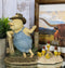 Chicken Farming Is Easy Comical Pig Holding Shovel With Buried Hens Figurine