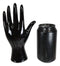 Psychic Fortune Teller Palmistry Black Hand Palm Ceramic Figurine Jewelry Holder