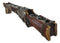 Rustic Western Hunter Rifle Gun 6 Votive Tea Light Glass Inserts Candle Holder