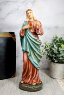 Catholic Sacred Heart of Mary Statue Immaculate Compassion Of Madonna Devotion