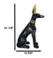 Ebros Large Egyptian Anubis Dog Statue 21.25"Tall God Of Afterlife And Mummification