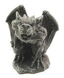 Small Stoic Winged Giant Rat Growling Gargoyle Decorative Figurine 3.25" Tall