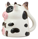 Topsy Turvy Ceramic Holstein Bovine Cow Coffee Mug Drink Cup 11oz Animal Farm