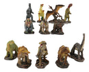 Land Before Time Educational Prehistoric Dinosaur 12 Miniature Figurines Decor