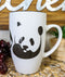 Giant Panda Bear Abstract Silhouette Art Ceramic Coffee Tea Mug Drink Cup 16oz